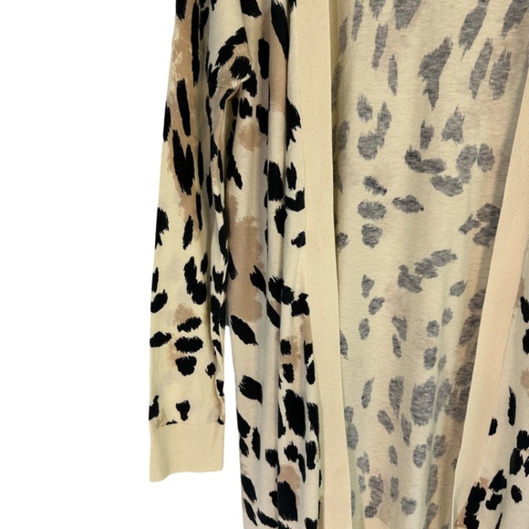 NWT M Sanctuary Clothing Play Cardi Leopard Print “Erosion” color - Picture 2 of 7